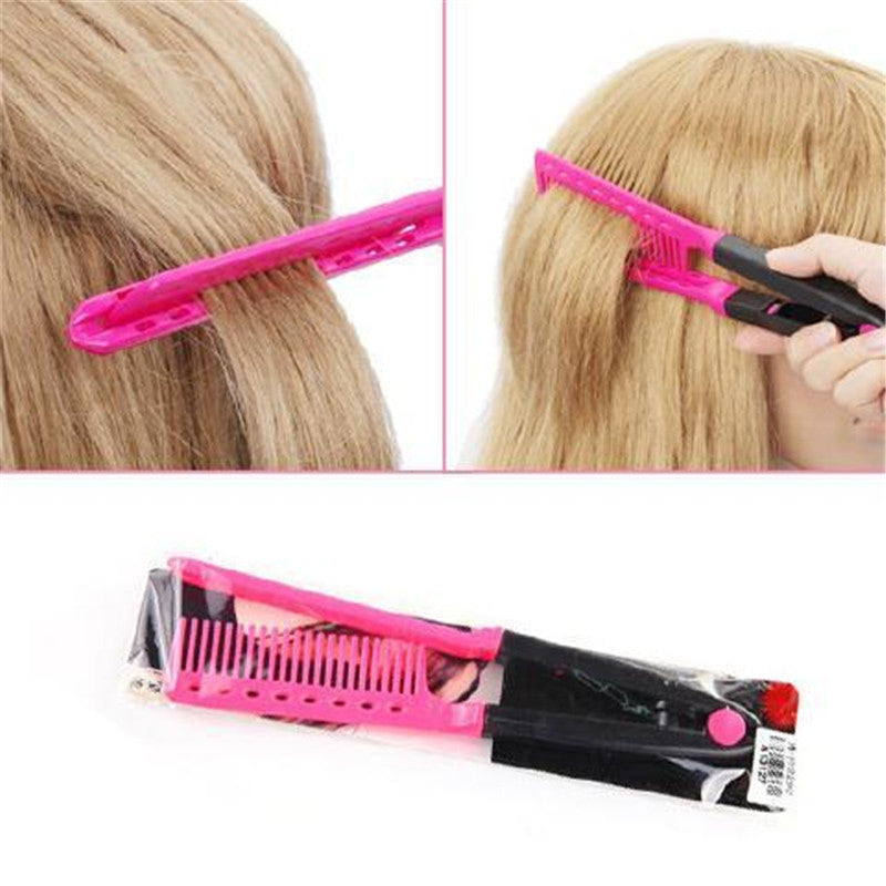 Clamp Comb Foldable Hairdressing Styling