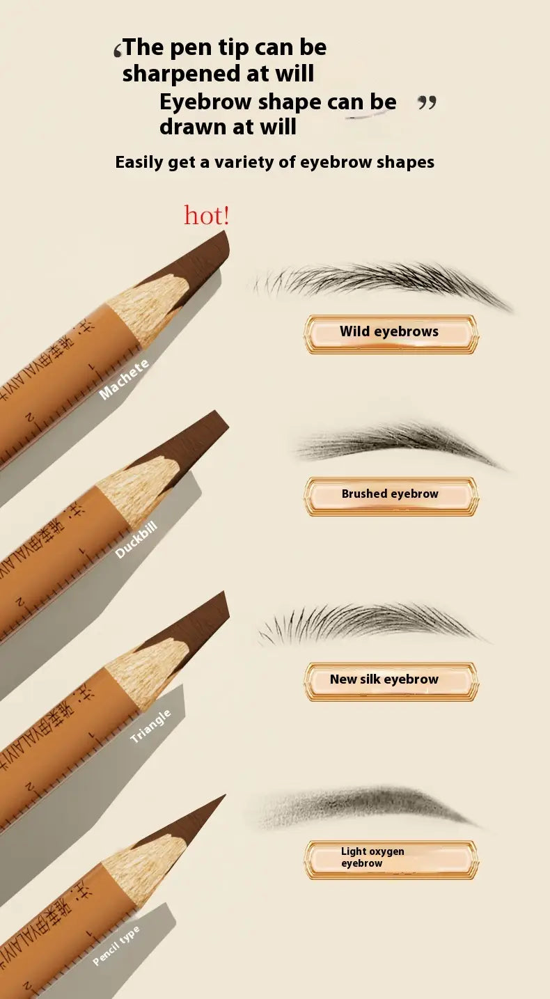 Multicolor Eyebrow Pencil Set with 1.5g Standard Specifications