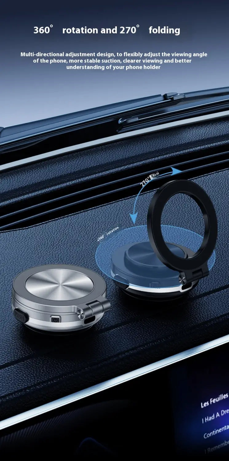 Navigation Special Magnetic Car Phone Holder with Vacuum Adsorption