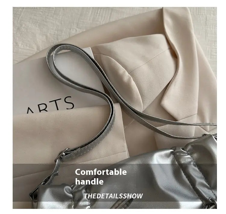 Sac à bandoulière en cuir PU avec plusieurs poches pour femmes et filles