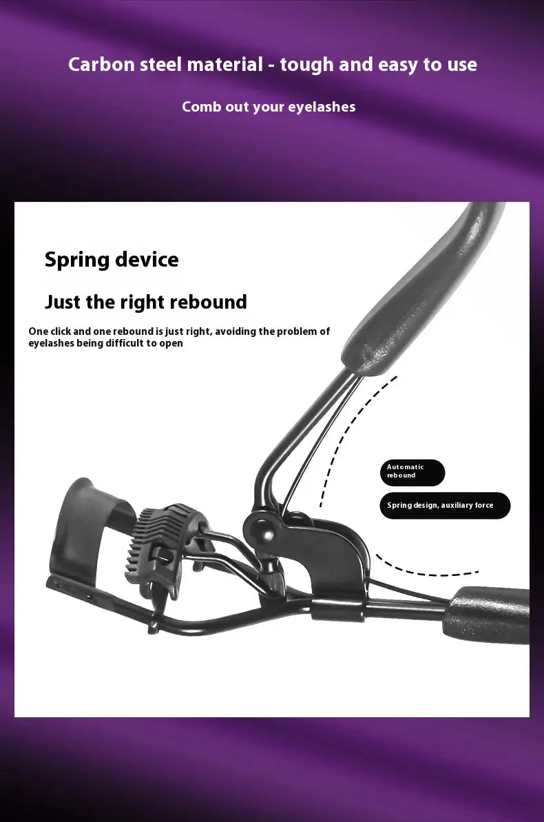 Color Ribbon Comb Set Black Pink Purple Yellow Green Box