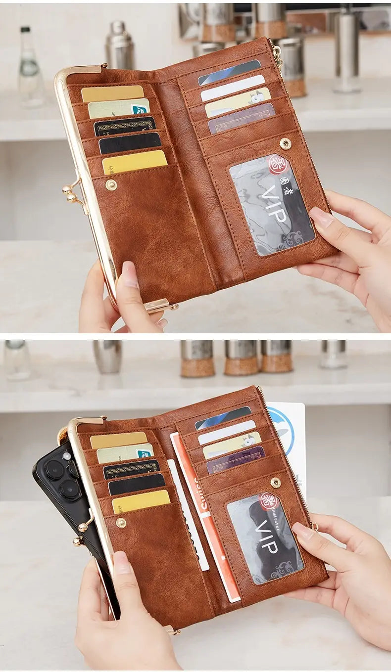 Veekindel polüester-rahakott mitme värviga, kulumiskindla PU voodriga