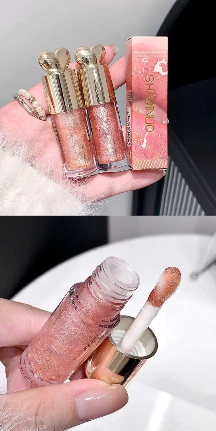 Set hidratant Lip Lip Set Hydrating Tint Cherry Blossom Peach Penal