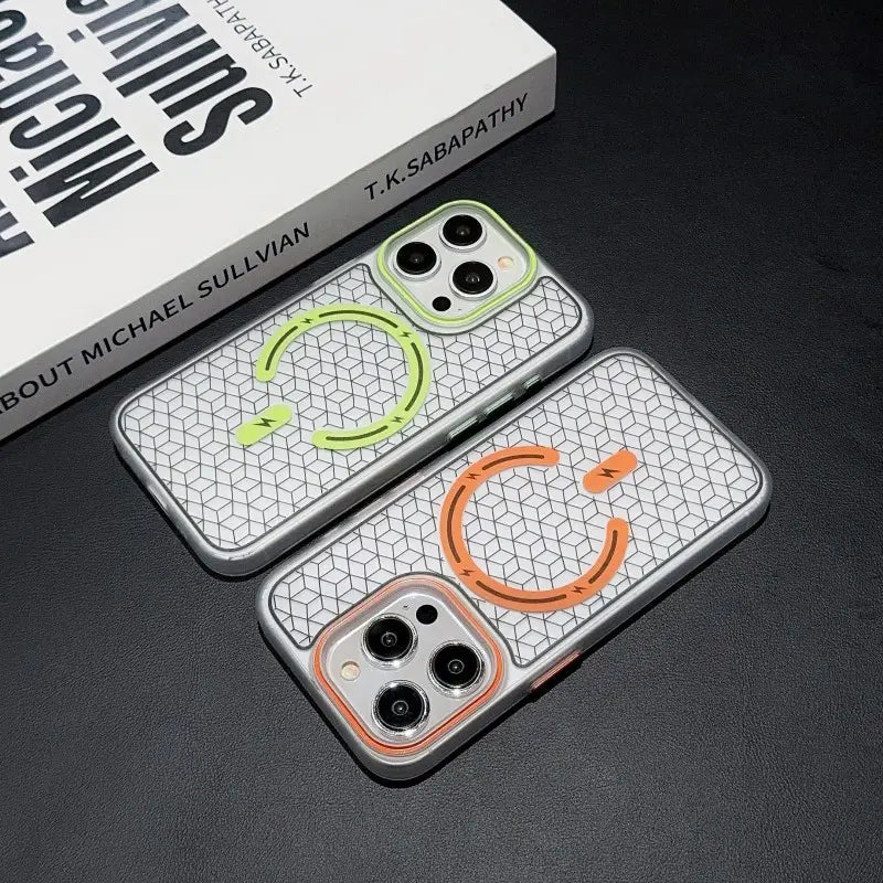 Frosted All-inclusive Drop-resistant Magnetic Phone Case