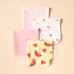 Baby Small Square Towel Nursing Face Washing - Tiny Towel Triumphs for Tiny Tots’ Messy Moments