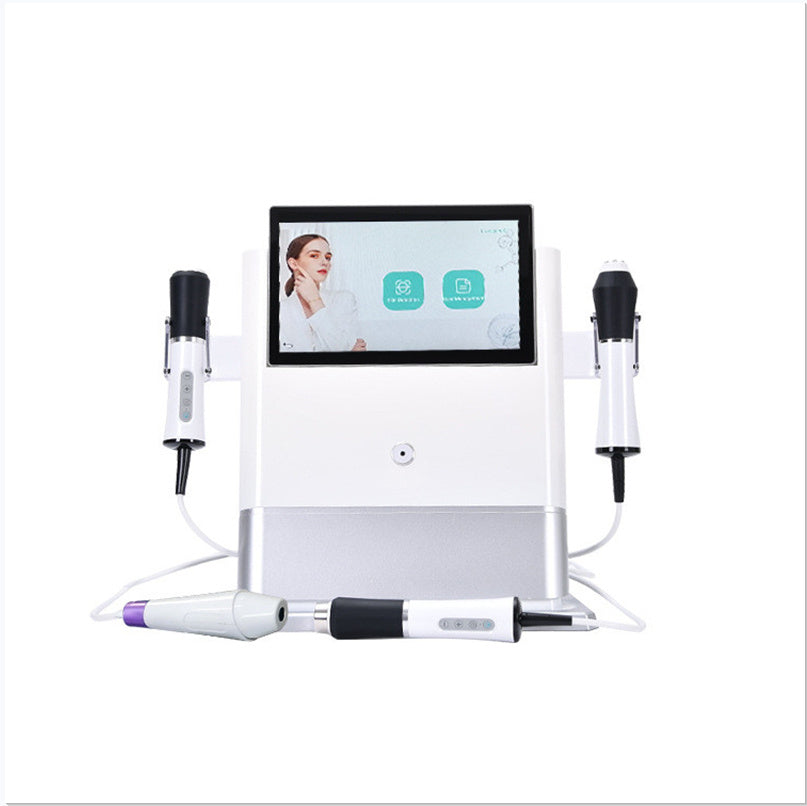 3 In 1 Ultrasonic CO2 Exfoliate Face Lifting Device Oxygen - Ultrasonic CO2 Exfoliate for a Lifted Face and Smile