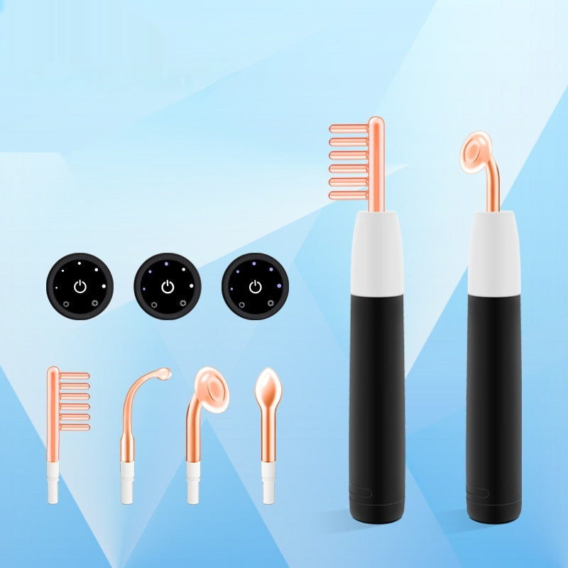 Rechargeable High Wave Electrotherapy Rod with Multiple Accessories - Zap Away Plaque rechargeable high wave