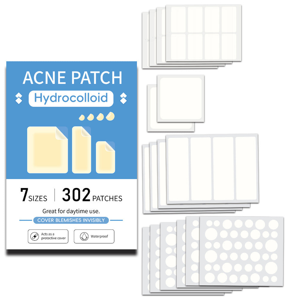 302Pcs Makeup and Acne Cover Patch Set for Effective Skin Care - Teleplus acne cover patch 302pcs makeup skin care