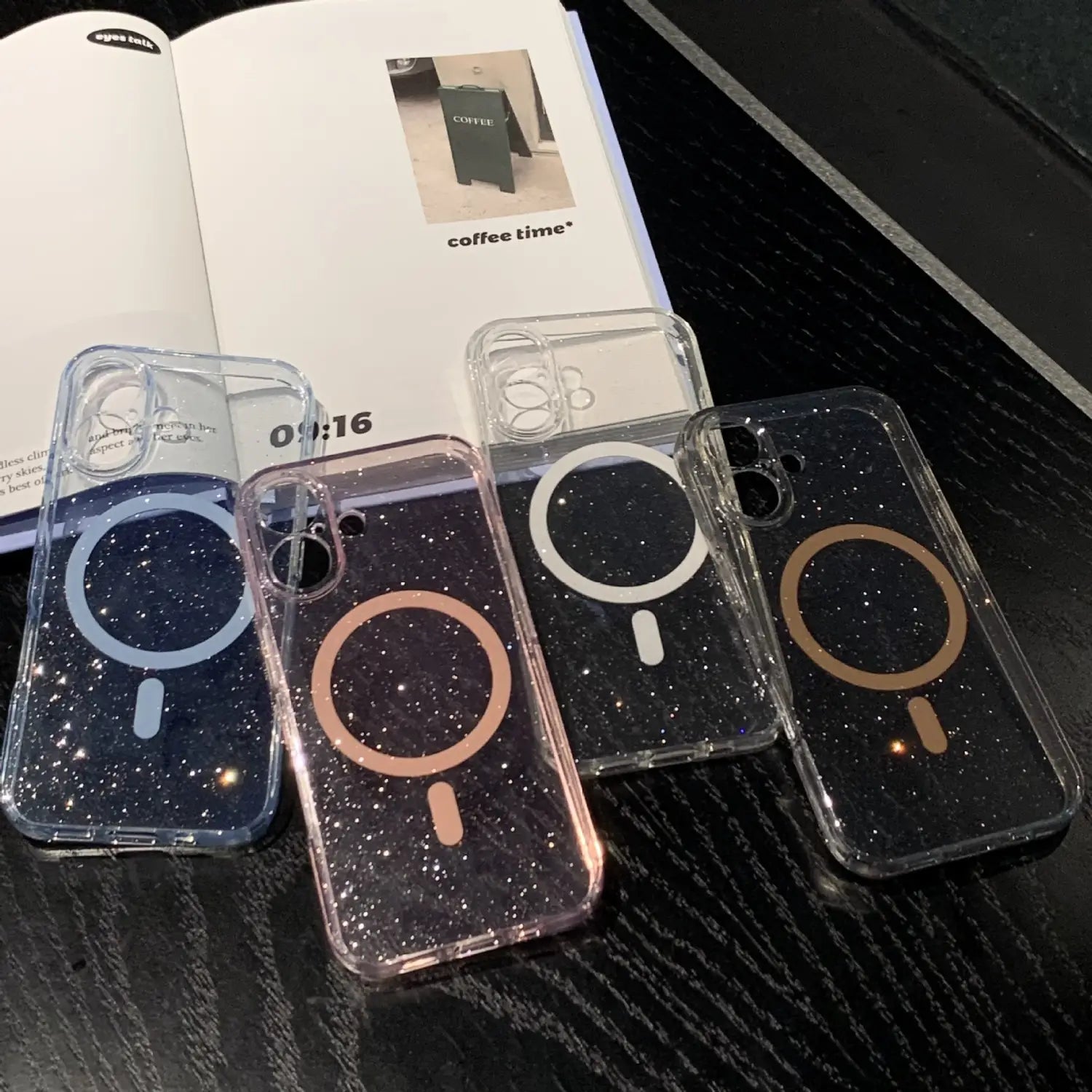 Starry Sky Suitable 16 Promax Phone Case Transparent Silicone for iPhone 13-15 Pro Max