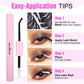 30D 40D Eyelashes Mixed Set with Tweezers and Double-Ended Glue - Teleplus 30d40d eyelashes false mixed