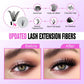 30D 40D Eyelashes Mixed Set with Tweezers and Double-Ended Glue - Teleplus 30d40d eyelashes false mixed