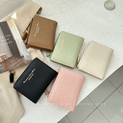 Women’s Korean-style Retro Folding Wallet - Chic Wallets for Women That Fold and Unfold Style