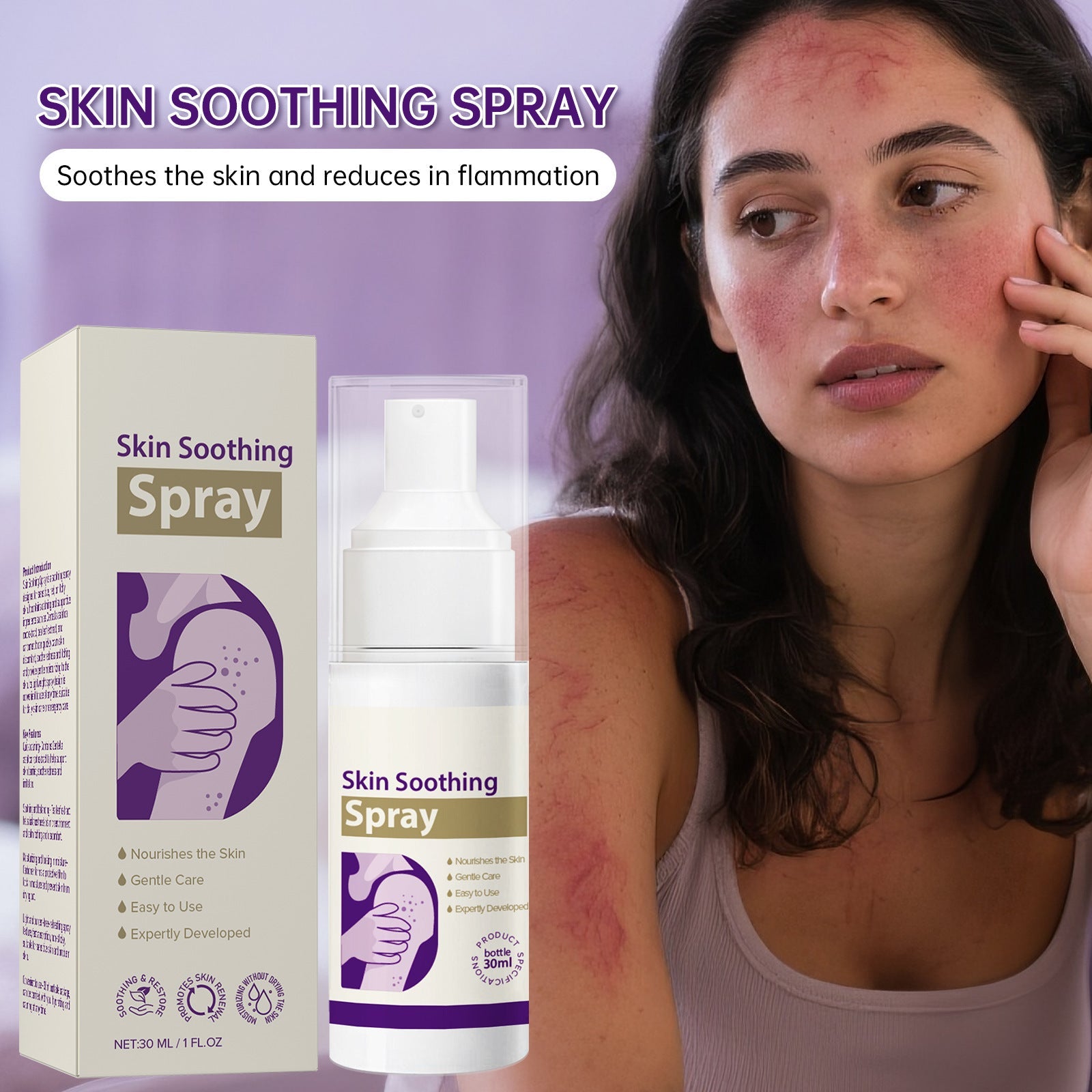 30ml Refillable Spray Bottle for Perfume Travel Cosmetic Liquid Container