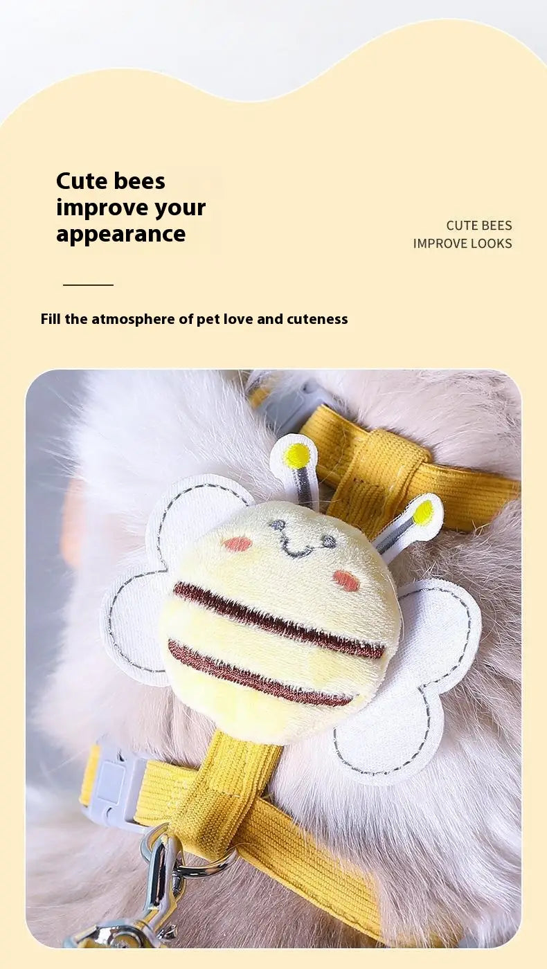 Carrera de correa para pecho de mano libre para perros y gatos Bolsa de ajuste universal