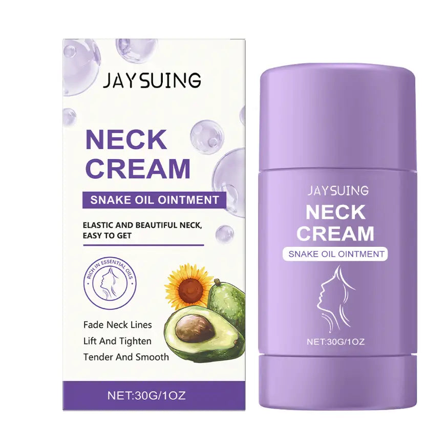 Wrinkle Reducing Neck Care Stick with Glycerin Vitamin E and Snake Oil