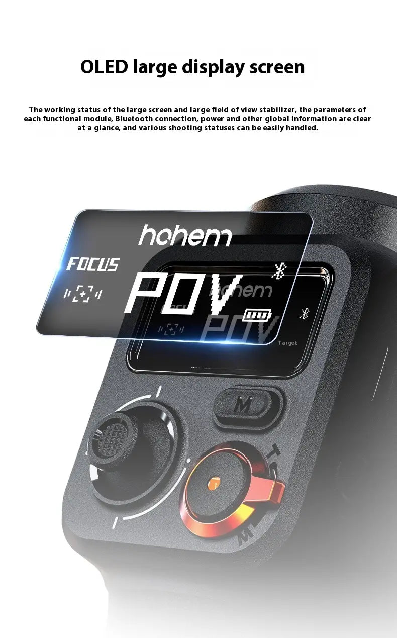 Mobile Phone Stabilizer with Face Tracking and AI Features