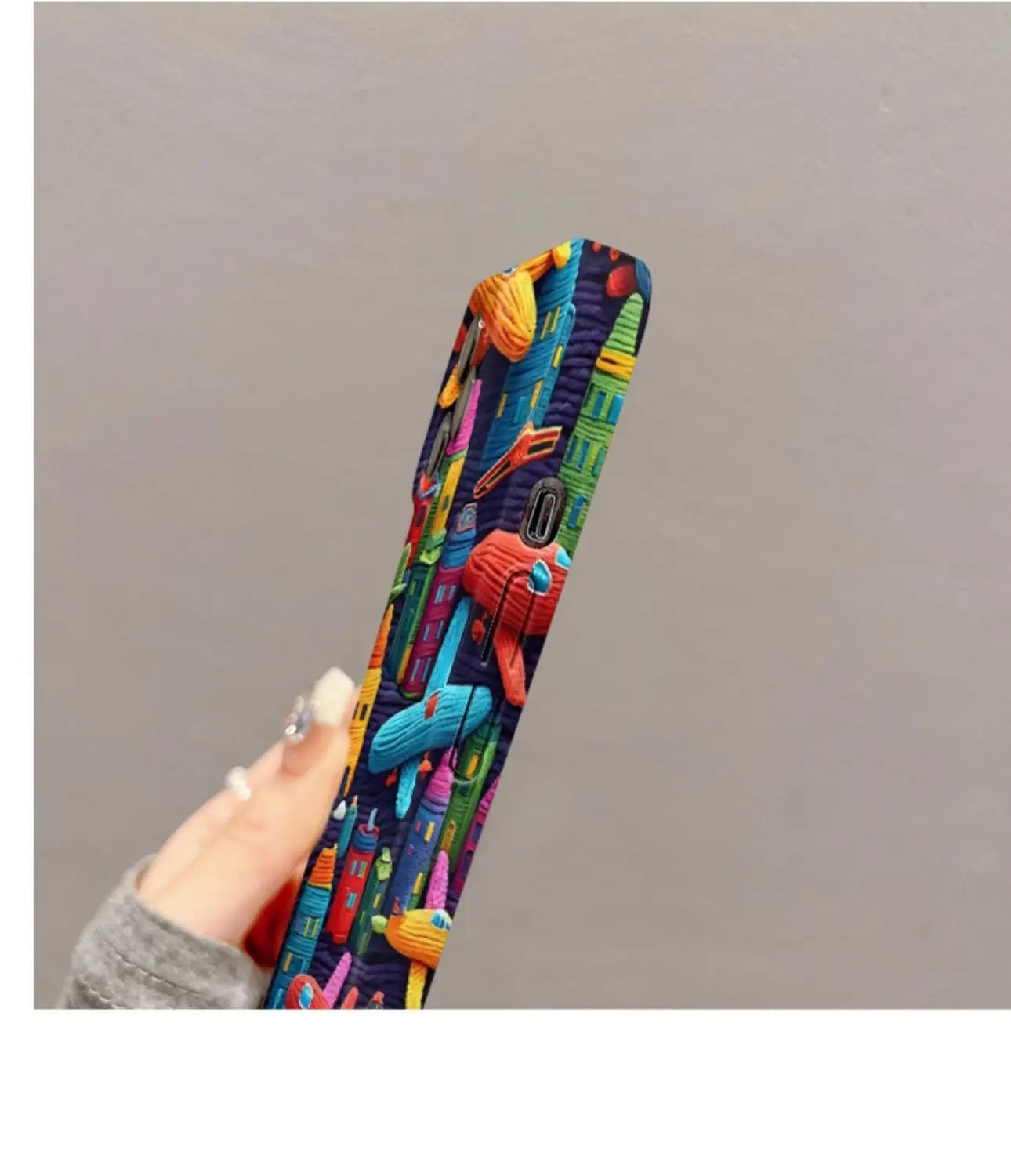 European American Art TPU Fall Protection Phone Case for iPhone Models