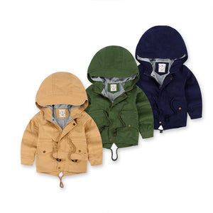 LM 6035 Europe And American Wind Boy’s Coat And Cashmere Boy’s Windcoat For Autumn And Winter Children’s Clothes