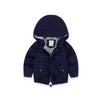 LM 6035 Europe et Amérique Manteau de Vent Garçon et Manteau en Cachemire pour Garçon pour l'Automne et l'Hiver Vêtements pour Enfants  - Marine