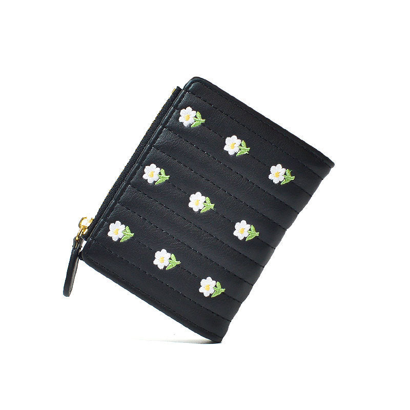 Cute Embroidered Women’s Wallet Simple And Short Off - Wallets That Are Cute Enough to Steal the Show