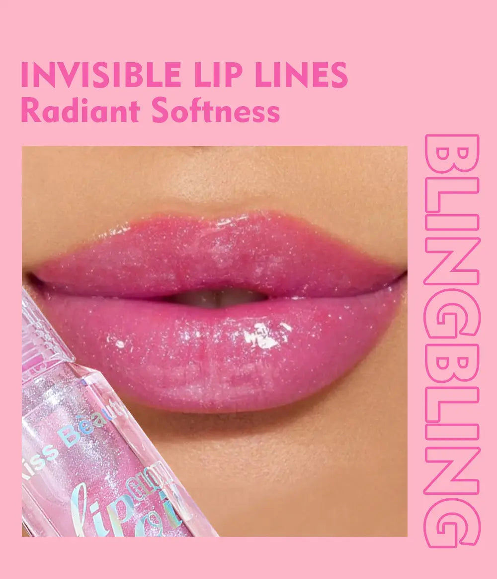 Color Changing Lip Gloss with Temperature-Responsive Moisturizing and Repair