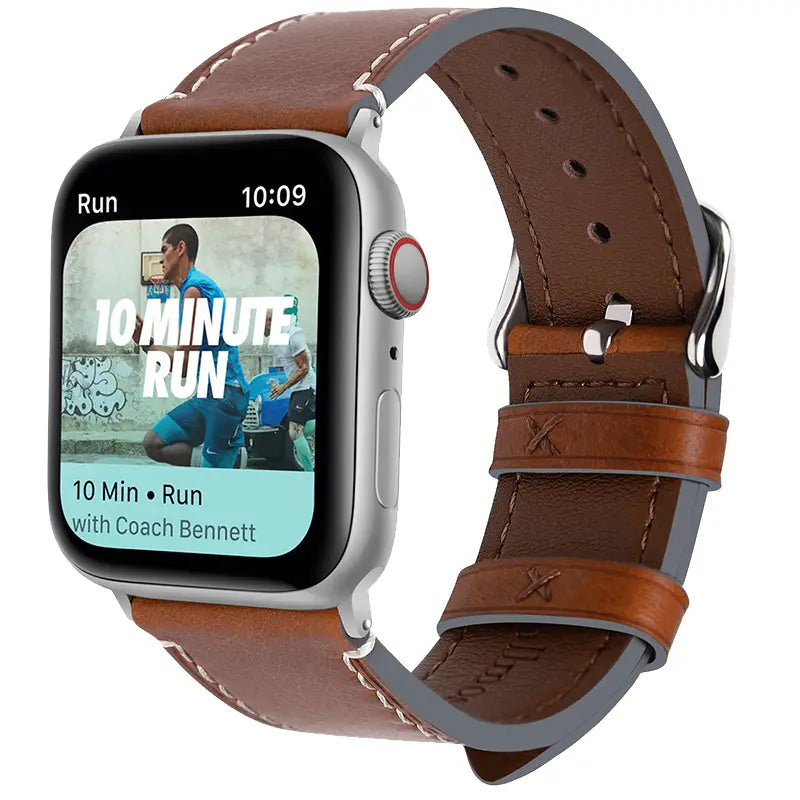 Men’s leather watch strap