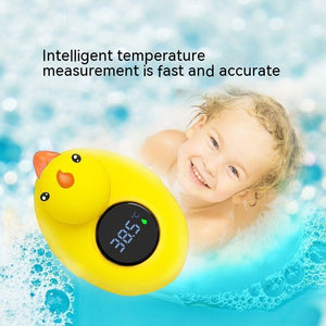 Baby Bath Thermometer Electronic Water Rechargeable Version Infant - Small Yellow Duck Water Thermometer for Baby Humor