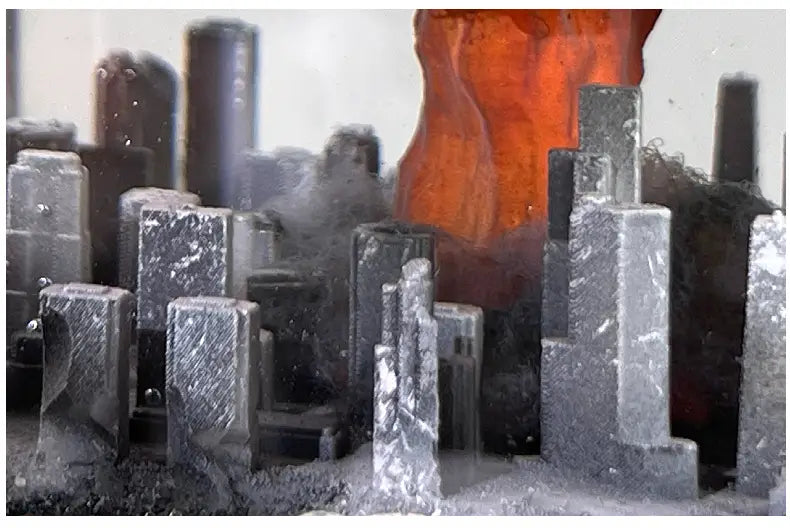 Night Lamp Decoration with Explosion Mushroom Resin Atomic Bomb Effect