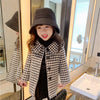 Children's autumn and winter coat - Girl plaid