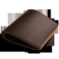 Men’s Short Two-layer Leather Wallet - Snazzy Two-Layer Wallet for Men Who Lounge in Style