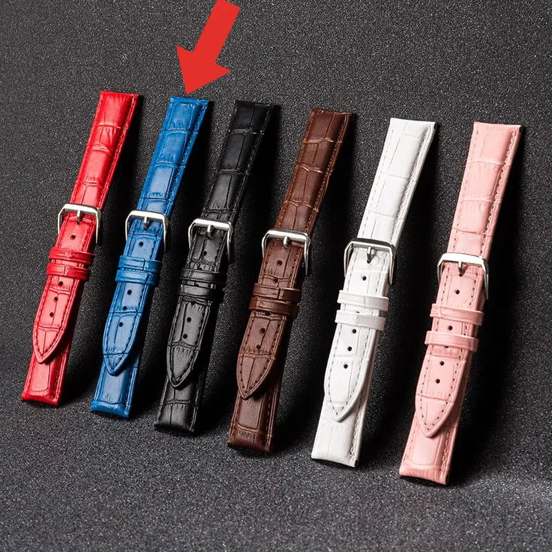 Strap Plain Bamboo Groove Leather