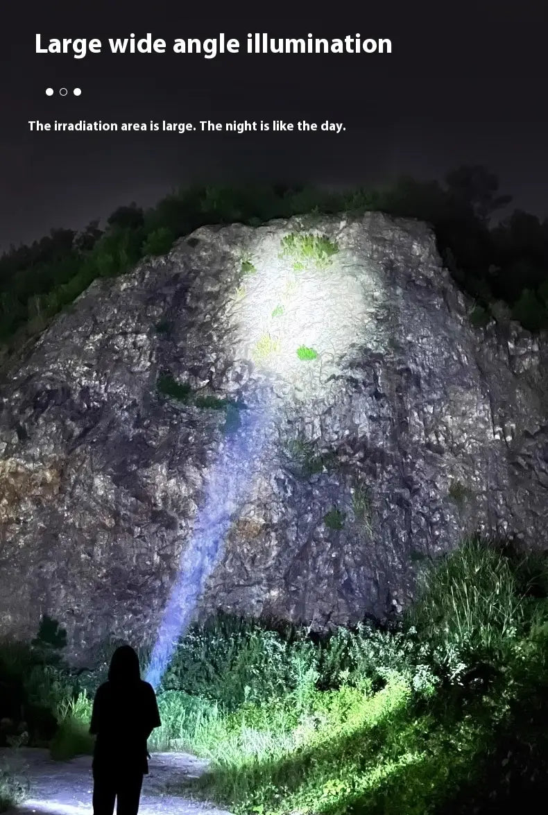 Solar Powered Outdoor Portable Camping Light with IP65 Protection