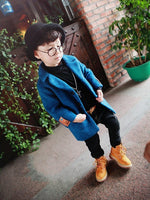 Boy’s woolen coat children Korean version