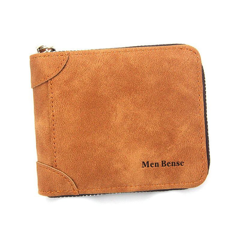 Men’s Simplicity Wallet Fashion Frosted - Simplify Your Style with Men’s Frosted Wallets