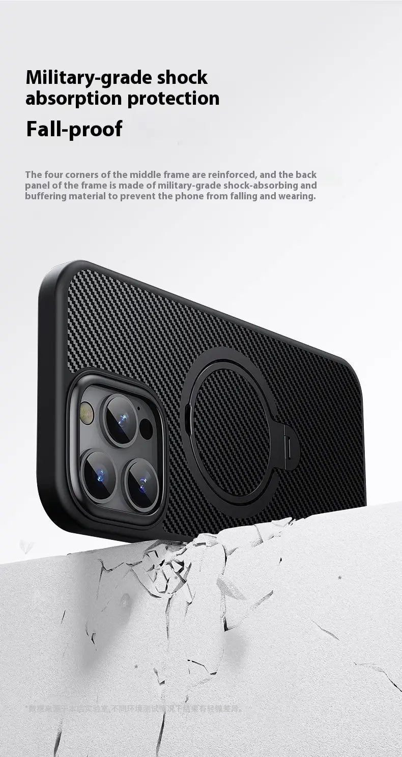 Supporto magnetico per custodia in fibra di carbonio per 16Promax