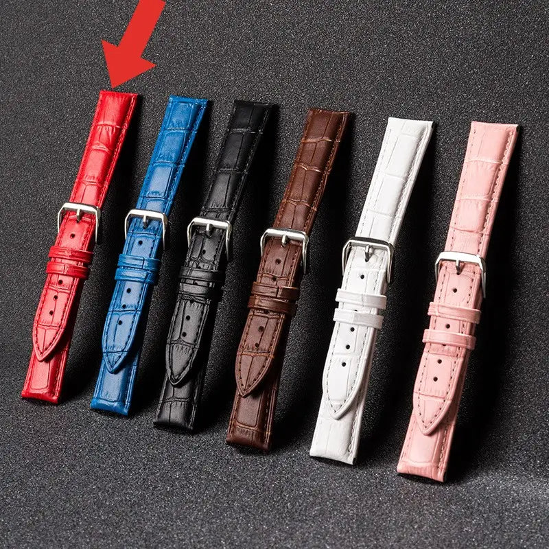 Strap Plain Bamboo Groove Leather