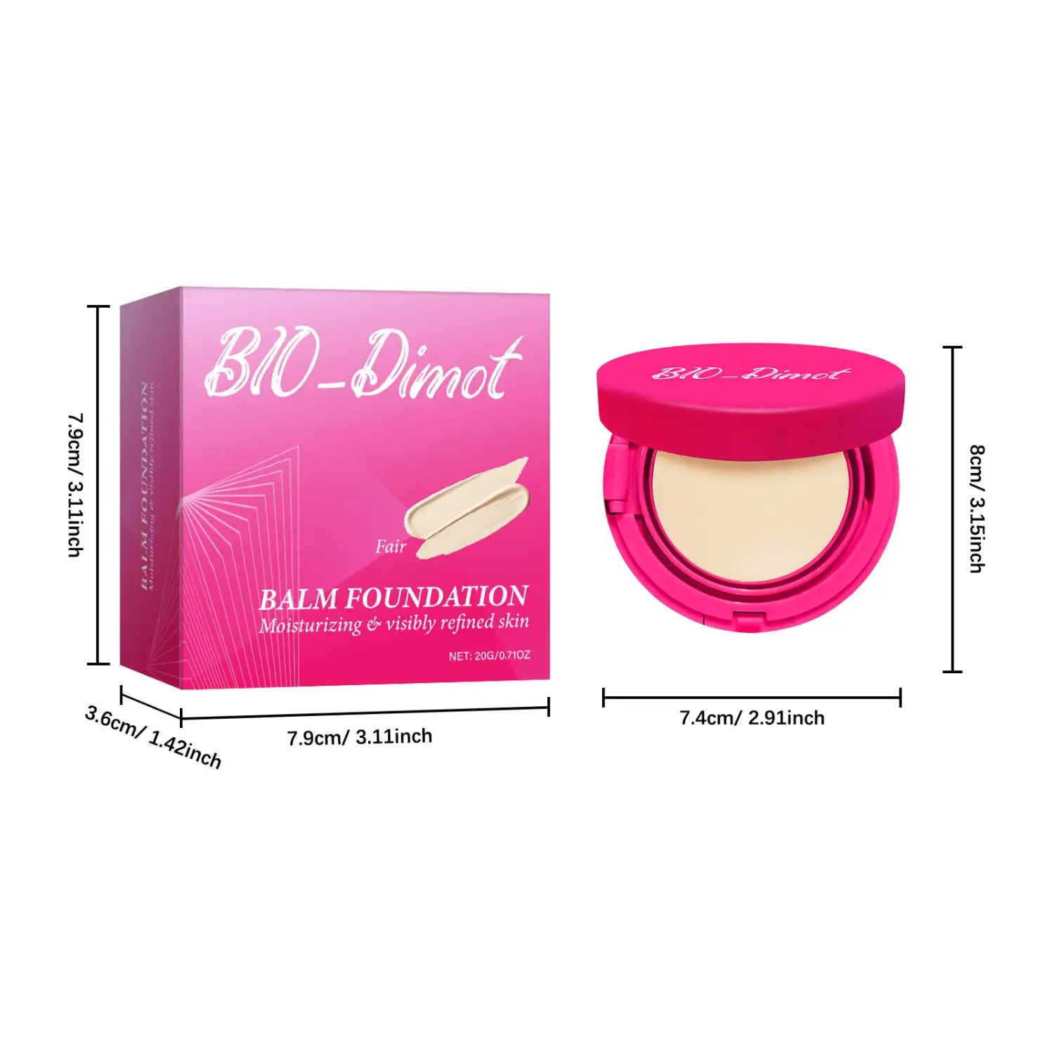 Ivory White Skin Brightening Cream 20g Export Only Domestic Sales Prohibited