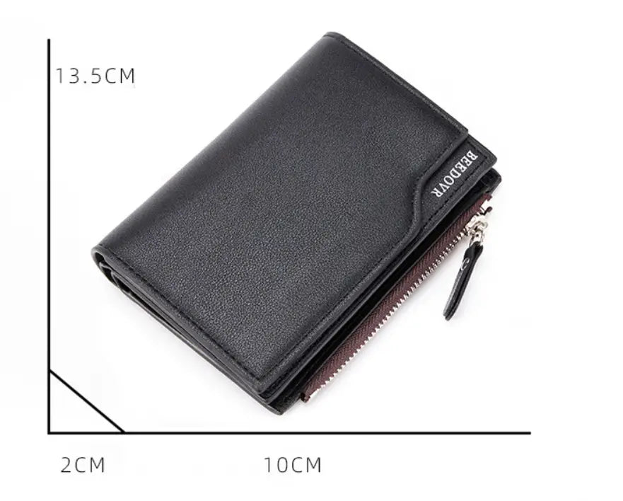 PU Fashion Card Wallet with Multiple Slots for United States and CHF Buyers