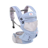 360 Cool Air Wrap straps baby shoulder strap - Breathable striped blue