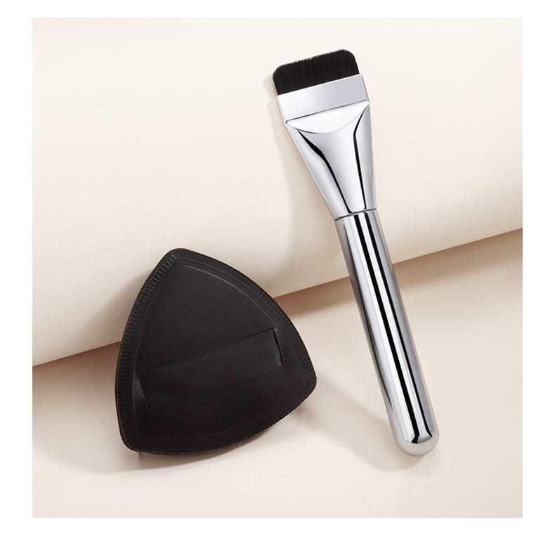 Black Pineapple CP Brush Set Powder with Soft Double Sided Puff