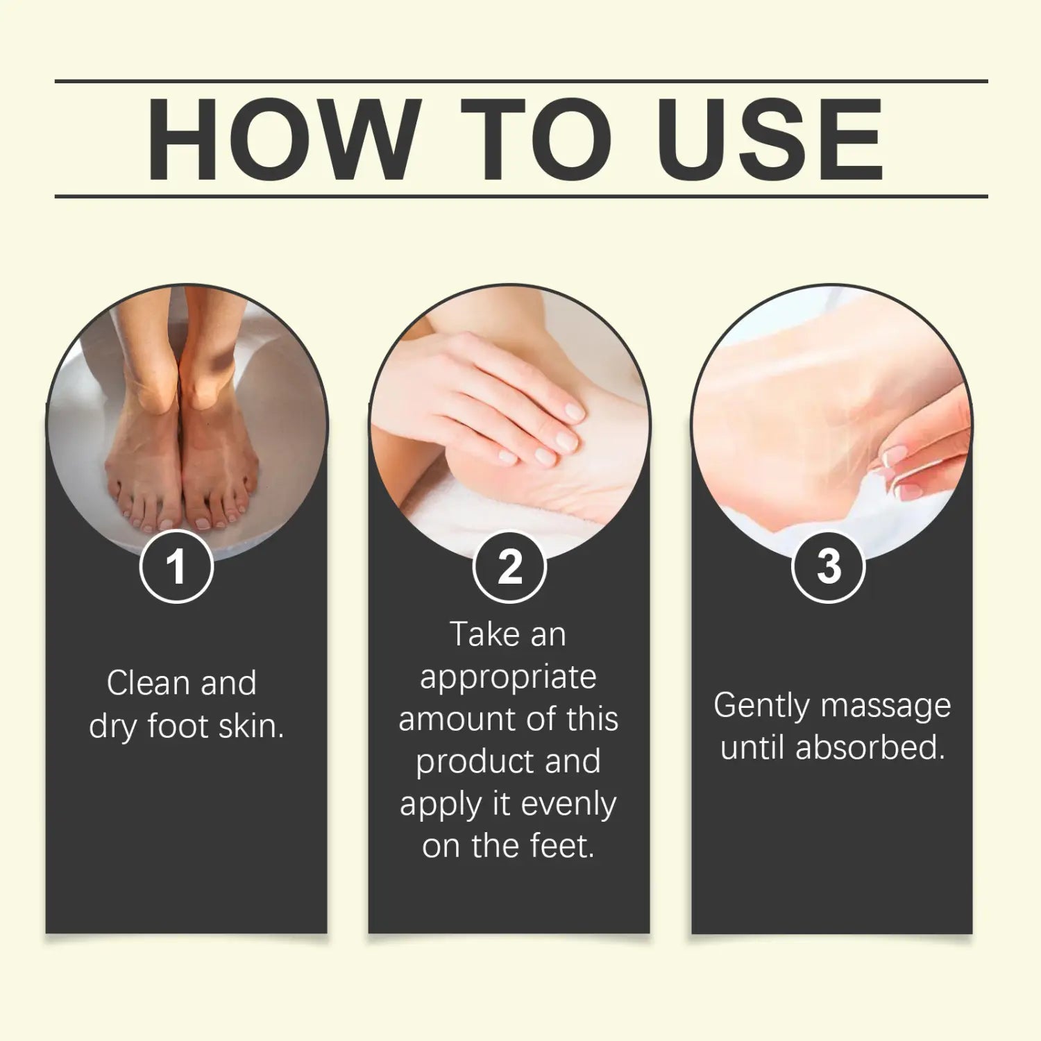 Moisturizing Heel Care Foot Oil and Mask for Softening Cutin Anti-Drying