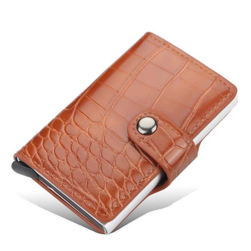 Men’s Pattern Card Holder Anti-Magnetic Multiple Card Slots - Card Holder That Keeps Your Cards Magnetically Safe