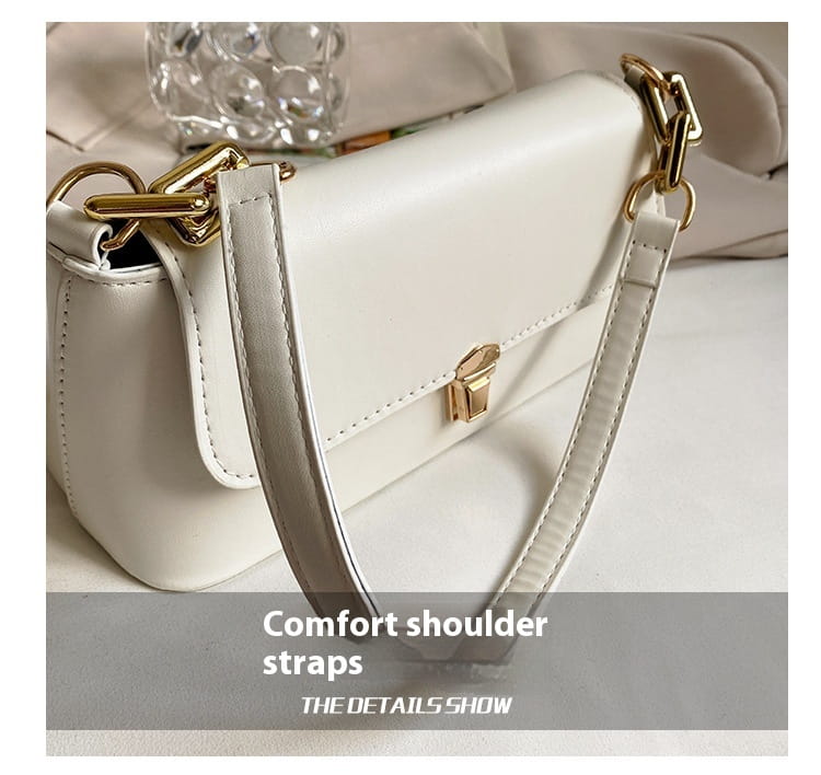 PU Leder Achselstasche mittelschwerer Schulterbeutel für Frauen mit Telefontasche