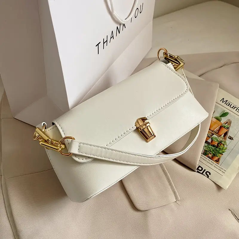 PU Leder Achselstasche mittelschwerer Schulterbeutel für Frauen mit Telefontasche