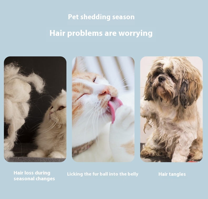 Cíor Dematting Pet do Madraí agus Cait Uirlis Grooming Remover Knot