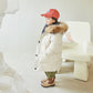 Big Fur Collar Mid-length Medium And Large Children’s Clothing Thick Winter Wear Coat