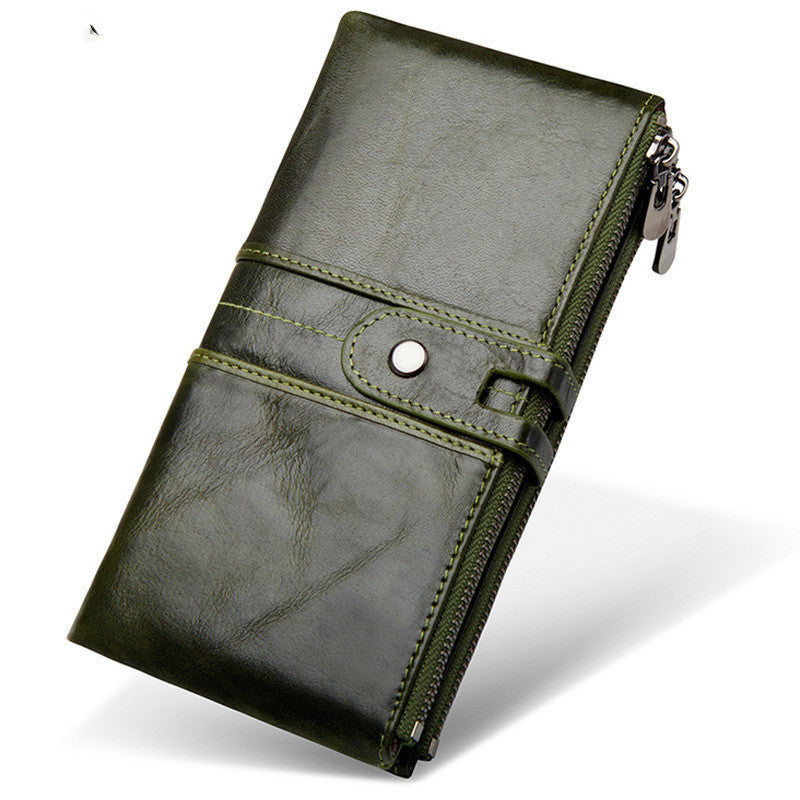 Really Multi-card Leather Men’s Wallet Business Casual Long - Wallet So Good It Makes Your Pants Jealous