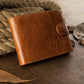 Multifunctional Men’s Short Leather Wallet - Short Wallet for Men the Swiss Army Knife of Pockets