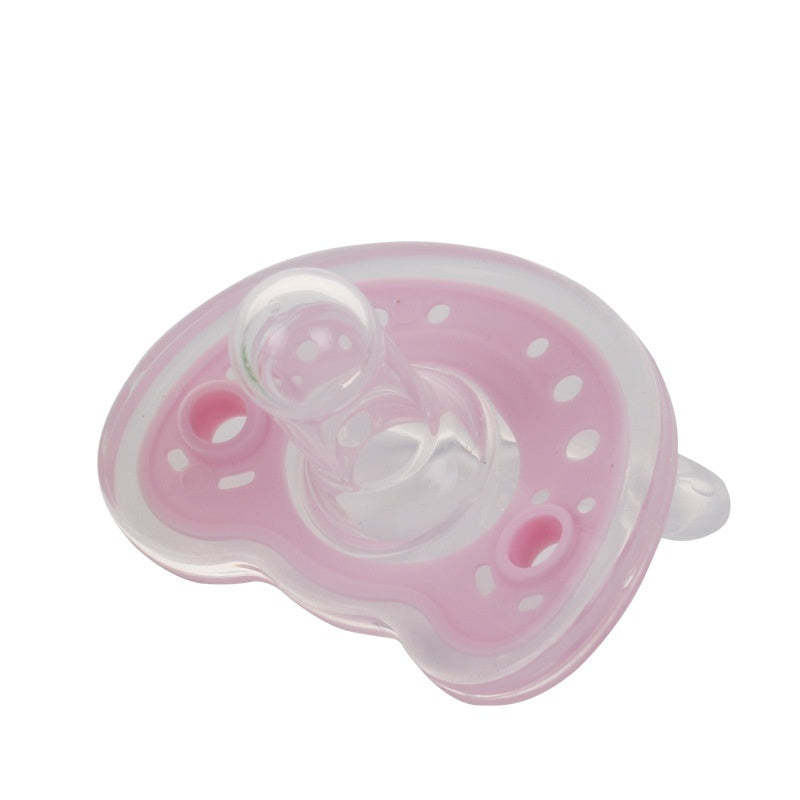 Baby Products Full Silica Gel Pacifier Two-color Liquid Silicone Sleep Comfort Baby Pacifier Baby - Heartfelt Comfort