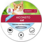 38cm Single Circle Plastic Collar for Cats and Puppies Universal Four Seasons - Teleplus single circle